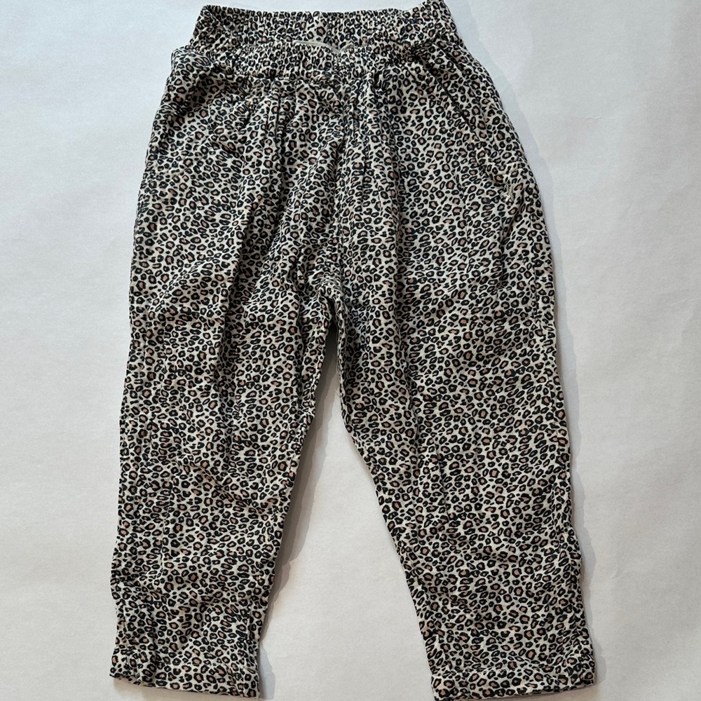 Tocoto Vintage Leopard Print Pants